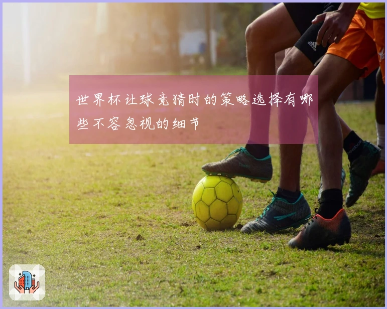 世界杯让球竞猜时的策略选择有哪些不容忽视的细节